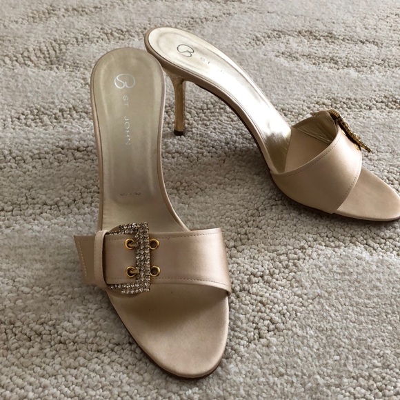 St. John slide heels - Picture 3 of 9